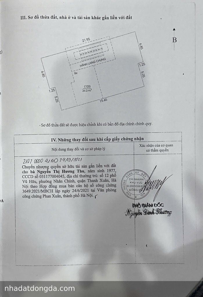 Nhà 16.103 Phương Mai, Kim Liên, 6.2 tỷ